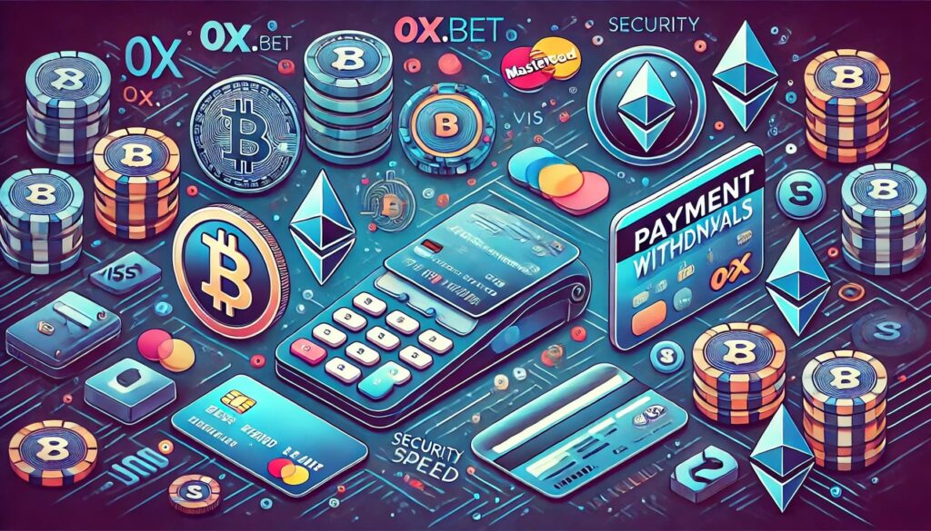 Betaal- en opnamemethoden bij 0x.bet online casino