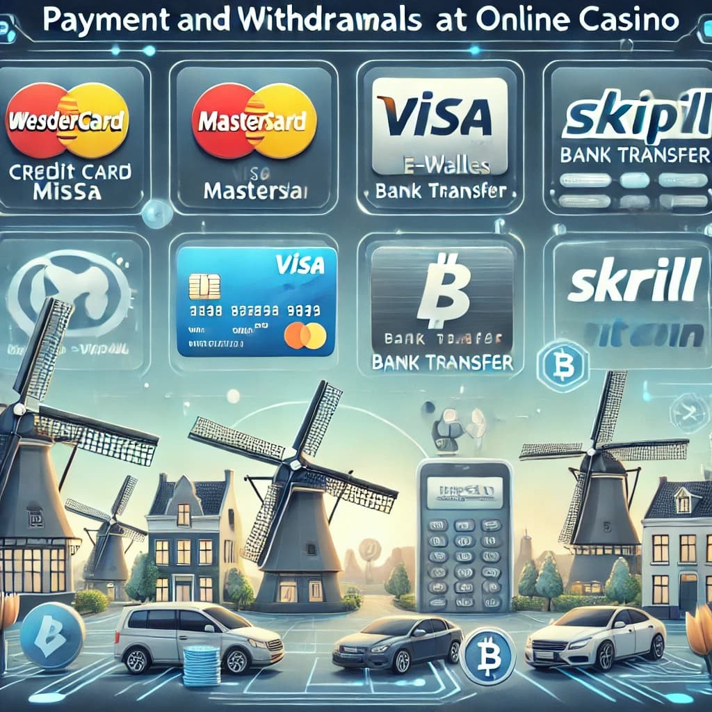 Betaal- en opnamemethoden bij New Lucky online casino