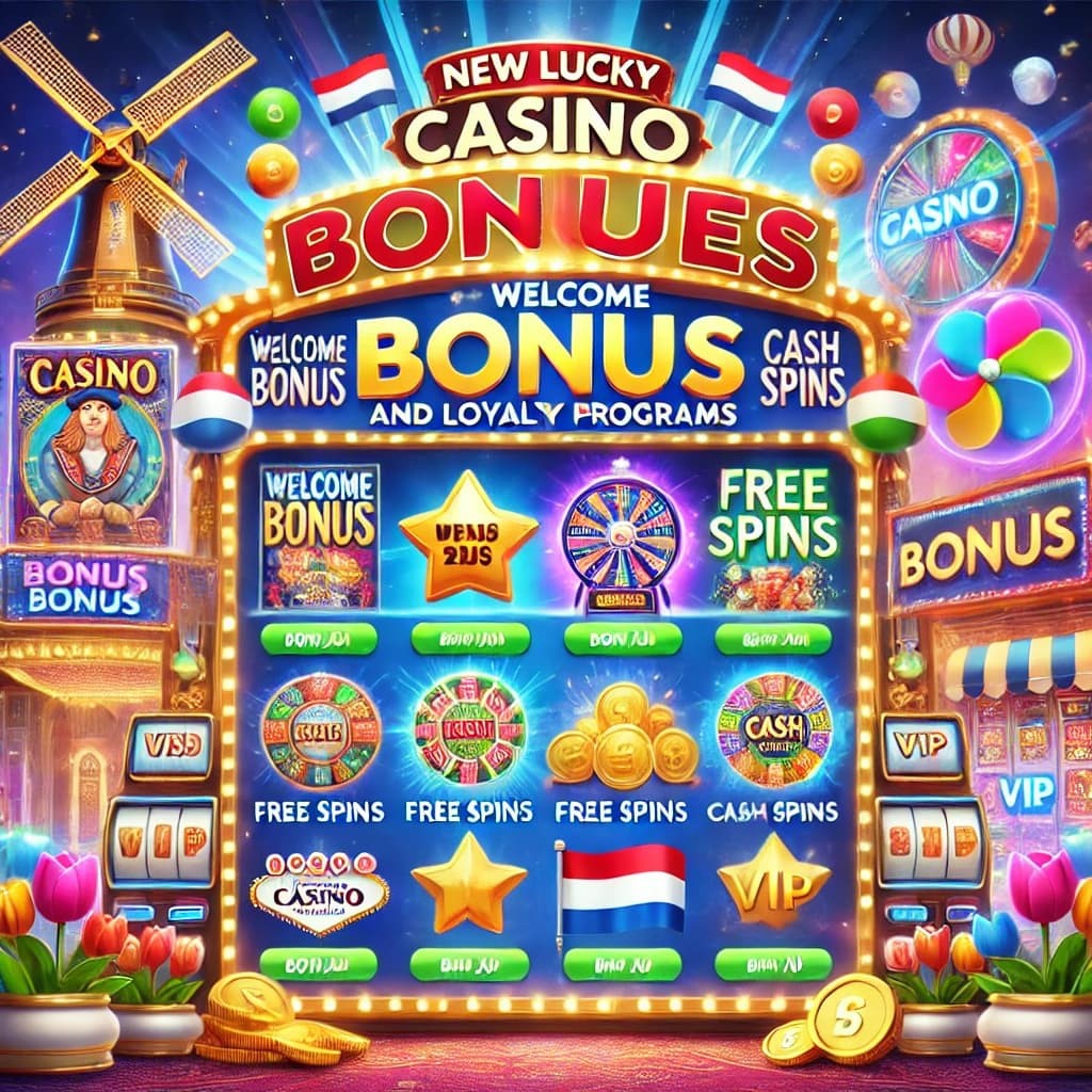 New Lucky Casino bonussen en loyaliteitsprogramma's