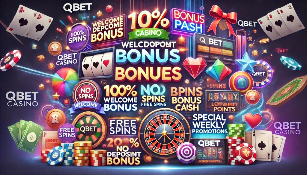 Qbet Casino Bonussen en Loyaliteitsprogramma's